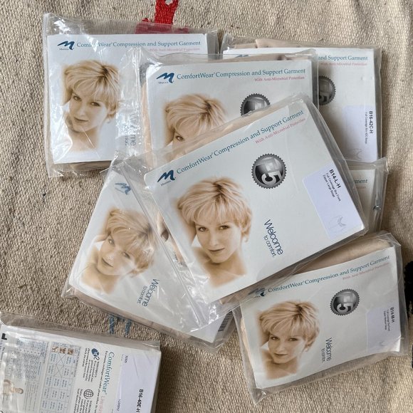 *new* MARENA Lot x5 Post Op/Surgery Compression Garment BINDER/BRA/VEST L + XL - Picture 1 of 8